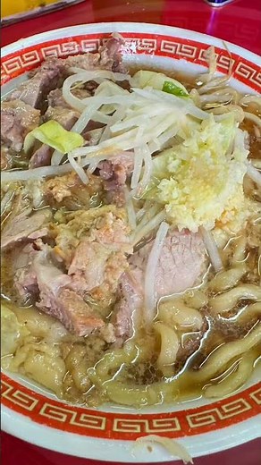 ラーメン二郎目黒店へ初めて行ってみた