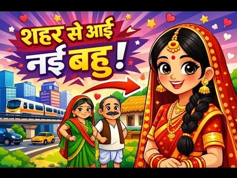 शहर से आई नई बहु : #horror #animation #horrorstories #sasbahubalacartoob