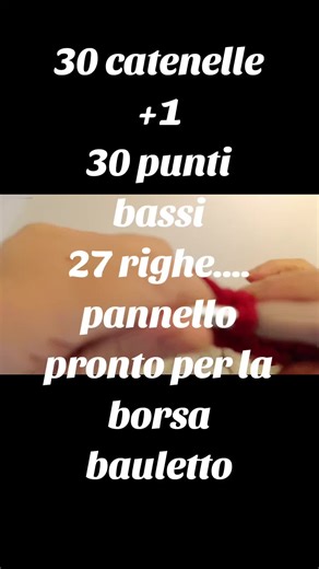 Borsa Bauletto all'Uncinetto: Tutorial Completo