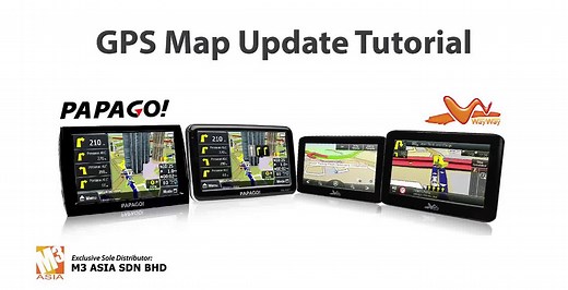 Papago! GPS Free Map Update Tutorial 1