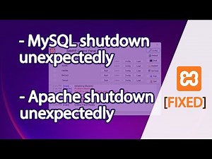 [Fixed] MySQL Shutdown Unexpectedly | Port 80 in Use by "Unable to Open Process" With PID 4 in XAMPP