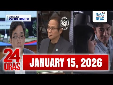 24 Oras Express: January 15, 2026 [HD]