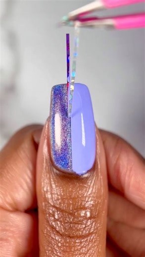 SuzieMoon🌙 on Instagram: "✨💜 Purple Colour Block 💜✨ @holotaco Lavender Syrup, Peri-Social* *PR #nailsinspiration #ignails #naturalnails #cutenails #nailtrends #nailsathome #simplenails #trendynails #naildesigns #nailideas #nailart #pinterestnails #pastelaesthetic #nailstyle #nails2024 #colourblock #colorblock #purplenails #holotaco #holotacoperisocial #holotacolavendersyrup #holographicnails #nailarttutorial #diynails #simplenailart #easynailart nail inspo, trendy nails, diy nails, nails 2024