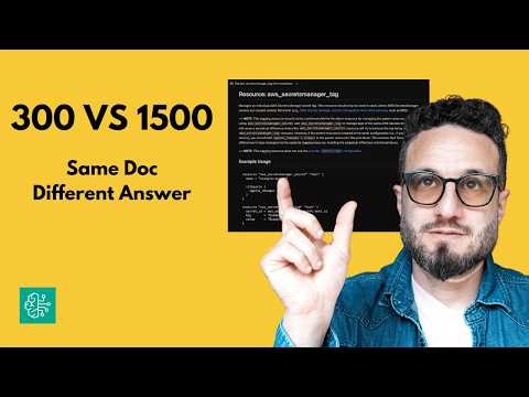 Does Chunk Size Actually Matter? (AWS Bedrock Knowledge Bases Test)