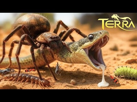 The Battle for Survival Among the Deadliest Insects #animals #wildanimals