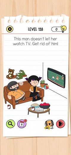 Brain Test All Star - Level 128