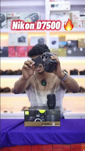 Nikon D7500 with 18-140mm lens 🔥 | #camsikelectronics