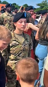 1.3M views · 33K reactions | Heartfelt Reunion: Female Military Personnel Meets Family After Deployment #femalepilot #womenpilot #womenmilitary #pilot #usaf #f18 #f16 #f35 #f15 #military #aviationlovers #fighter #avgeek #bestchallenge #beautybloggers #goodvibes #goodtimes #foryou #foryoupagе #reelsviralvideo #usa #usareels #viralreelsfacebook #viralvideoreels #viralposts | Alysse Military | Facebook