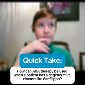 2.9K views · 18 reactions | How can ABA therapy be used when a patient has a degenerative disease like Sanfilippo Syndrome? Here's what licensed ABA therapist Caroline Roesel, M.Ed., BCBA, LBA, had to say during last week’s Sanfilippo Speak. Watch the complete episode on tips & tricks for insurance & ABA therapy for patients with Sanfilippo Syndrome at CureSFF.org/SanfilippoSpeak. | Cure Sanfilippo Foundation | Facebook