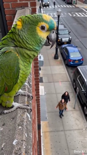 When the truth comes with feathers 😂#talkingparot #funnyparrot #shorts #youtubeshorts #trending
