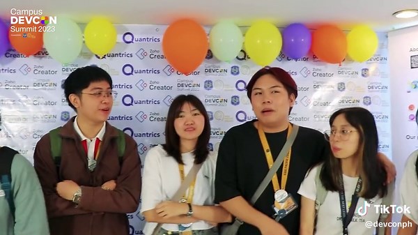 Check out the video recap by DEVCON Manila for the #CAMPUSDEVCONSUMMIT2023! Intentionally Designed for the Next Generation of Tech Leaders We'd like to thank our partners Asia Pacific College, Zoho Creator, Quantrics Enterprises Inc. for making this event possible! Our inaugural Campus DEVCON Summit in collaboration with SOCIT, Microsoft Community, APC JISSSA, JPCS APC, Gaming Genesis, Analytics Association of the Philippines, R User Group, APPER.PH, Filipino Web Development Peers, AcadArena, an