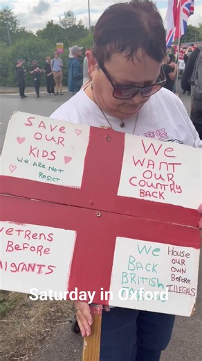 5.9K views · 275 reactions | Oxford protest #asiaone #asiaonenews #englishnews #UK #Migrants #Protest #AsylumSeekers | Global Freedom Movement | Facebook