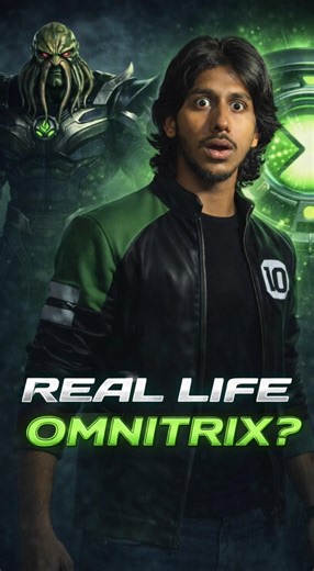 Real Life Omnitrix? ⌚🛸 #shorts #ben10 #omnitrix