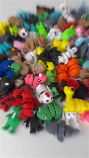 Mini Pocket Pets - Articulating Animals and Miniatures - 3D Printed - Imagination Play - (pick Your Pieces) - Etsy