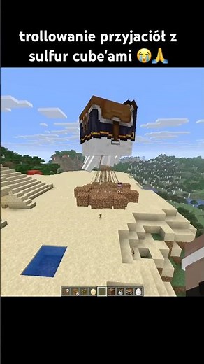 how to troll friends with sulfur cube in minecraft