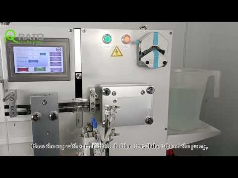 Super100 Semen Filling & Sealing Machine | High-Speed Artificial Insemination Tool in Action | PIG