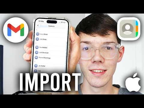 How To Import Contacts From Gmail To iPhone - Step By Step