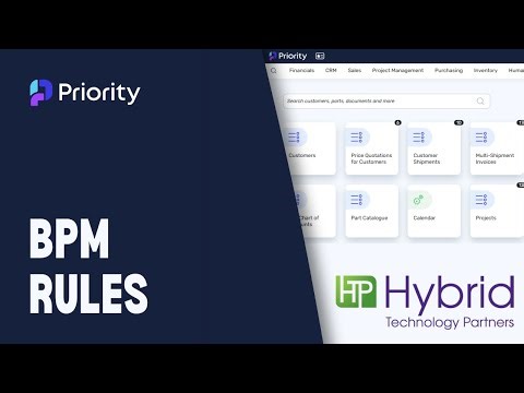 Priority BPM Rules