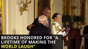 30K views · 236 reactions | Only Mel Brooks can get away with trying to "pants" the President.  Thank you for a lifetime of bringing the laughs, Mel! | Laughs TV Show | Facebook