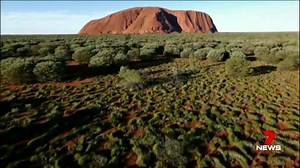 Uluru drone footage reveals never-before-seen views. Traditional Owners supported the filming. Full video: http://bit.ly/2bLwFnB More - Stories from 7 News http://bit.ly/7NewsStories #Uluru #7News | 7NEWS Sydney
