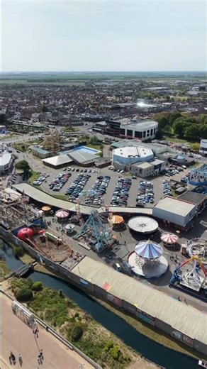 Welcome to skegness #travel #drone #skegness