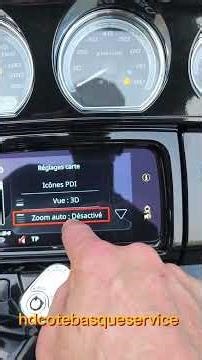 Pense à personnaliser ta navigation boom box #harleydavidson #motorcycle #reels #fyp #moto