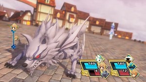 World of Final Fantasy videos introduce Baby Behemoth, Fenrir, Doukobito, and Sharksame