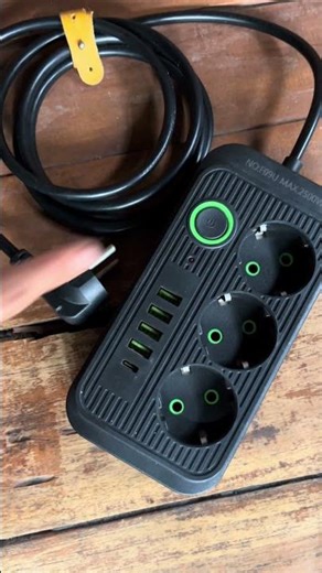 Stop Kontak 4 USB 3 Socket 2500W #stopkontak #3socketlistrik #4UsbPort