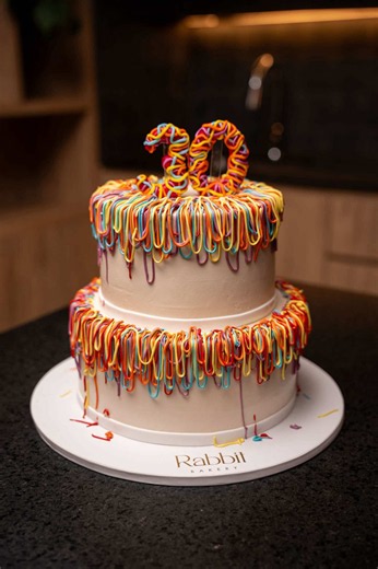 Hay muchas razones para pedir una torta pero lo que tenemos en claro es que cada una de ellas es especial ⭐️ y por en Rabbit nos dedicamos a obtener el resultado que nuestros clientes esperan 🔔Cotiza tu torta a través de nuestro WhatsApp, la información está disponible en nuestra bio