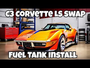 1976 Chevrolet C3 Corvette LS Swap - Part 11 Fuel Tank Install and Electrical Harness Routing