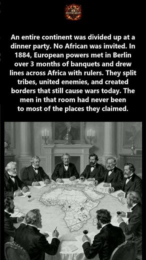 The Scramble for Africa Happened Over a Weekend | The Berlin Conference Explained #history #ww2