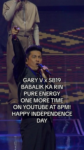 Sana magustuhan ng lahat ng A’Tin. 30mins to go!! Thought of sharing this very special performance with @SB19 Official Dropping tonight on my YouTube channel GaryValencianoOfficial THU 8pm!! Happy Philippine Independence Day, friends!! 🙏🏼🇵🇭❤️🇵🇭🤍🇵🇭💙🇵🇭💛🇵🇭 @PaoloValenciano #GaryValenciano #SB19 #BabalikKaRin #PureEnergy #AranetaColiseum #PureEnergyOneMoreTime #OPM #Filipino #Philippines #GaryVPH #GaryV #Pinoy #FilipinoMusic #concert #LiveConcert #Music #LiveMusic #SingersofTiktok #fy