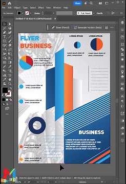 Create a Stunning Business Flyer in Illustrator! 💼🎨