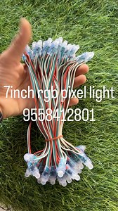 7 Bunch WS2811 Pixel 12mm LED 7 Inch gap 35f Waterproof copper wire | Mataji Electric Pixel Lighting
