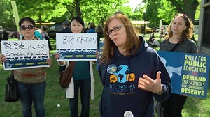 86K views · 271 reactions | The Trump administration has instilled fear in our immigrant students and their families. MTA members are standing up for these students and ensuring that schools are safe places to learn. | Massachusetts Teachers Association | Facebook