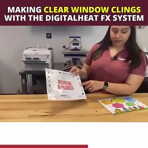 1.6K views · 17 reactions | Make custom window decals using the DigitalHeat FX 8432 printer and IColor Clear Cling Sheets. Want to learn more about the DigitalHeat FX 8432 printer? Visit https://digitalheatfx.com/digitalheat-fx-pro8432/?utm_source=Facebook_post&utm_term=Window+Decals | ColDesi | Facebook