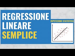 REGRESSIONE LINEARE Spiegata Semplicemente