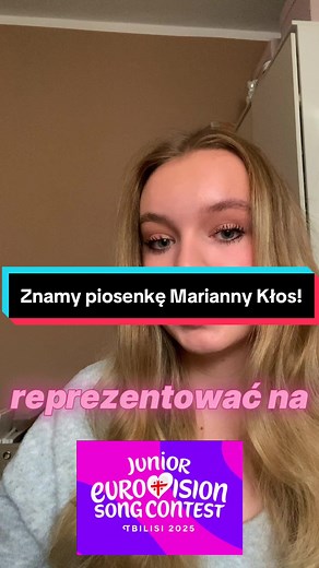 Marianna Kłos i jej piosenka na Eurowizji Junior 2025