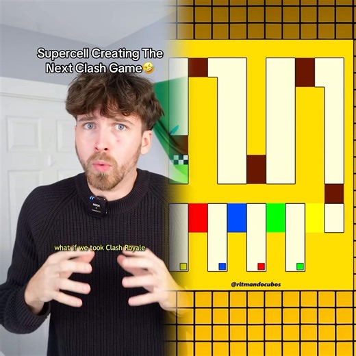 Supercell Creating The Next Clash Game🤣 #comedyskit #herramientas #sketch #actuación