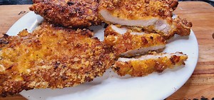 3K views · 39 reactions | Breaded Pork Chops 4 pcs pork chops 1 tsp garlic powder 1 tsp paprika powder 1 tsp black pepper 1 tbsp. plain yogurt 2 eggs Dash of scallion Dash of black pepper 2 cups finely crushed pork rinds Finely Crushed | Mywayofeating | Facebook