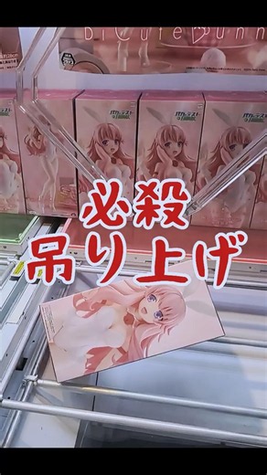 必殺吊り上げ バカとテストと召喚獣 姫路瑞稀 #クレーンゲーム #プライズ獲得 #ufoキャッチャー #当たり動画 #ゲームセンター #ゲーセン #フィギュア #橋渡し