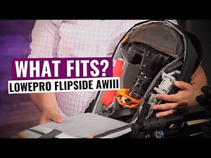 Lowepro Flipside AW III: What fits in the backpack?