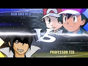 Pokemon Omega Ruby & Alpha Sapphire [ORAS] WiFi Battle: Ash, Red Vs Professor Ted