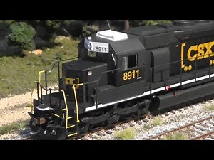 ***Athearn RTR HO CSX ''Black Hornet'' SD40 Review!***