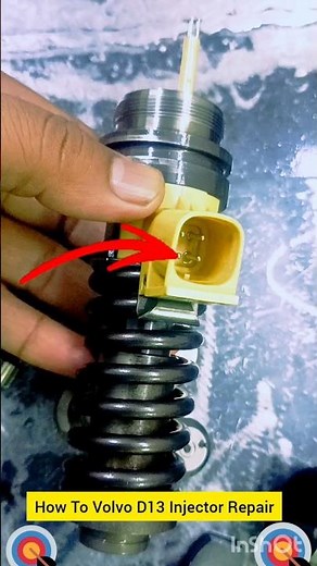 Step by step Volvo D13 injector repair