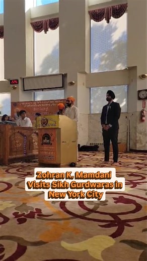 It is October 30, 2025. As we head into the last weekend of early voting, let me take you back to October 20, 2024. 3 days prior to his official launch for Mayor, @zohrankmamdani joined us at 2 of the largest Gurdwara Sahibs in New York. Things were much different back then. No security, no lines of supporters asking for supporters, no recognition from political pundits. But seeing this campaign unfold the way it has over the course of the last year has been so surreal and inspiring. It shows an
