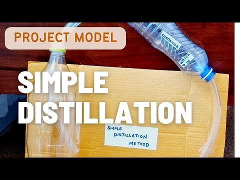 Simple Distillation Model | School Project | How to explain it