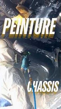 Peinture du chassis à l'epoxy #automobile #epoxy