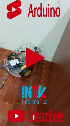 Carrito Arduino con Sensor Ultrasónico!!