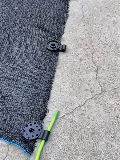 SunShade Net Fixing Clips for Easy Installation